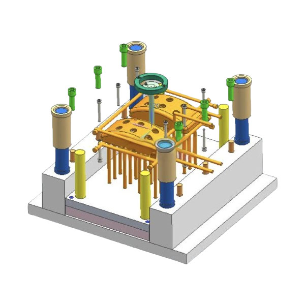 Desenho 2D e 3D para projeto de moldes